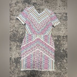 Adelyn Rae aztec print dress